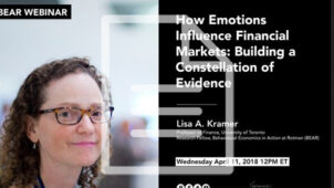WEBINAR: How Emotions Influence Financial Markets: Building a Constellation of Evidence